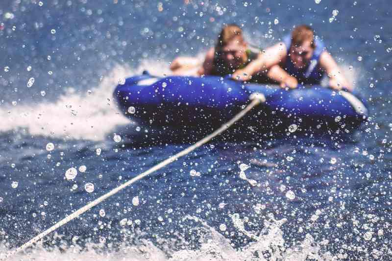 Towing a tube